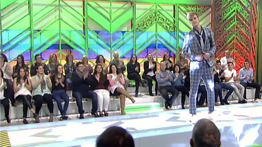 ¡David desfila por la pasarela de 'Cámbiame'!