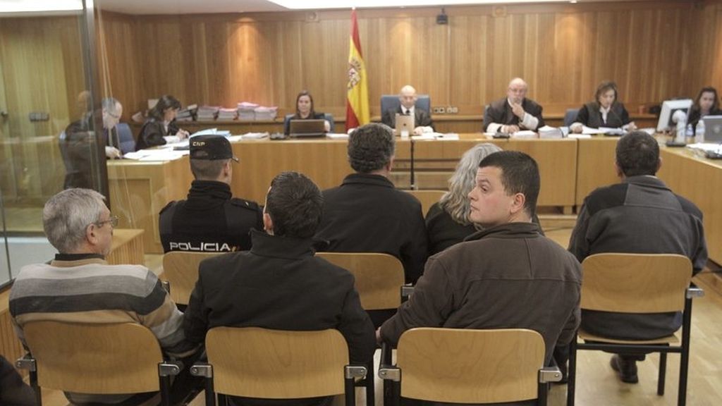 Juicio a Lucio García Blanco, José Francisco Cela Seoane, Isabel María Aparicio y Manuel Ramón Arango. Foto: EFE / Archivo.
