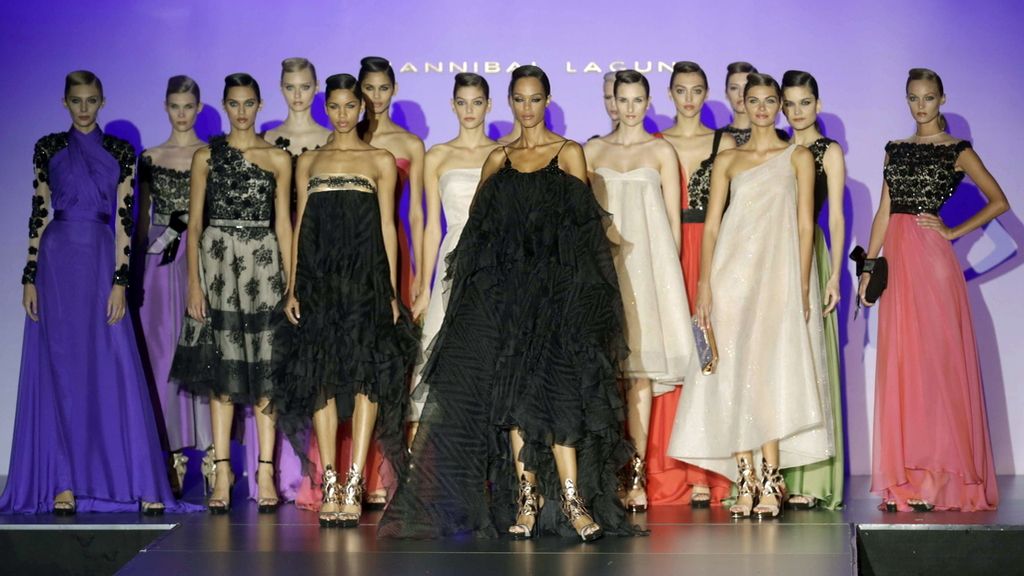 Hannibal Laguna sube el glamour a la pasarela Madrid Fashion Week
