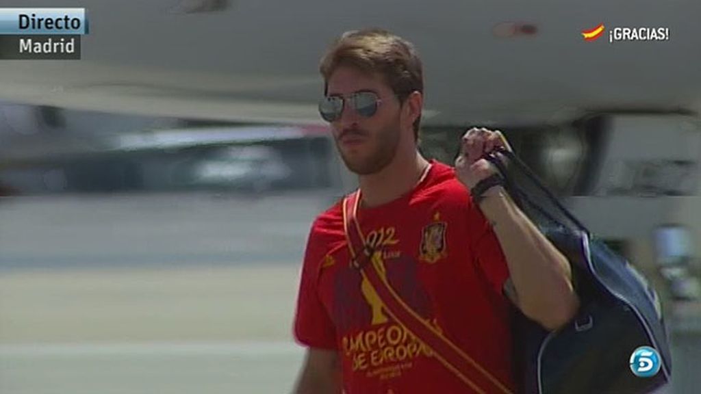 Los jugadores ya están en España