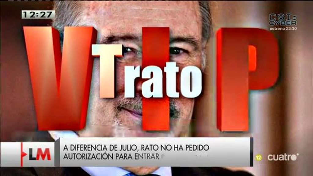 Rodrigo Rato, ¿un imputado vip?