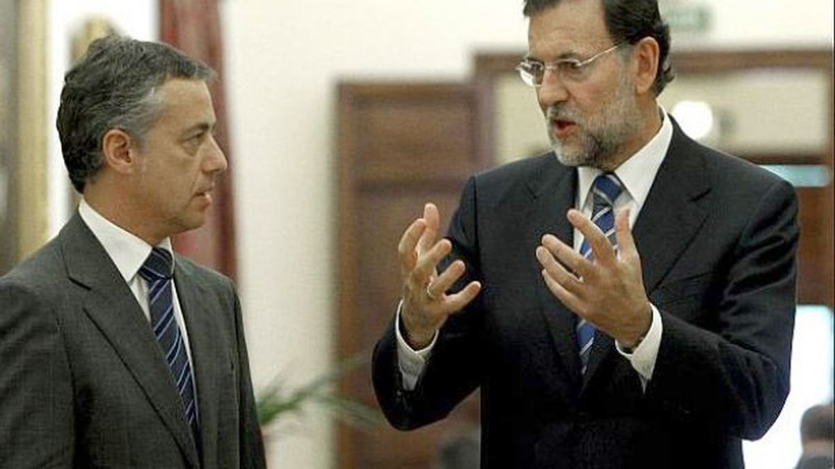 Imagen de archivo de Iñigo Urkullu y Mariano Rajoy