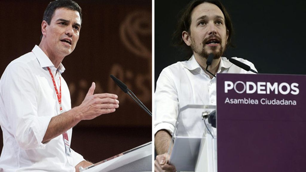 Sánchez e Iglesias de acuerdo en dejar a sus barones territoriales los pactos