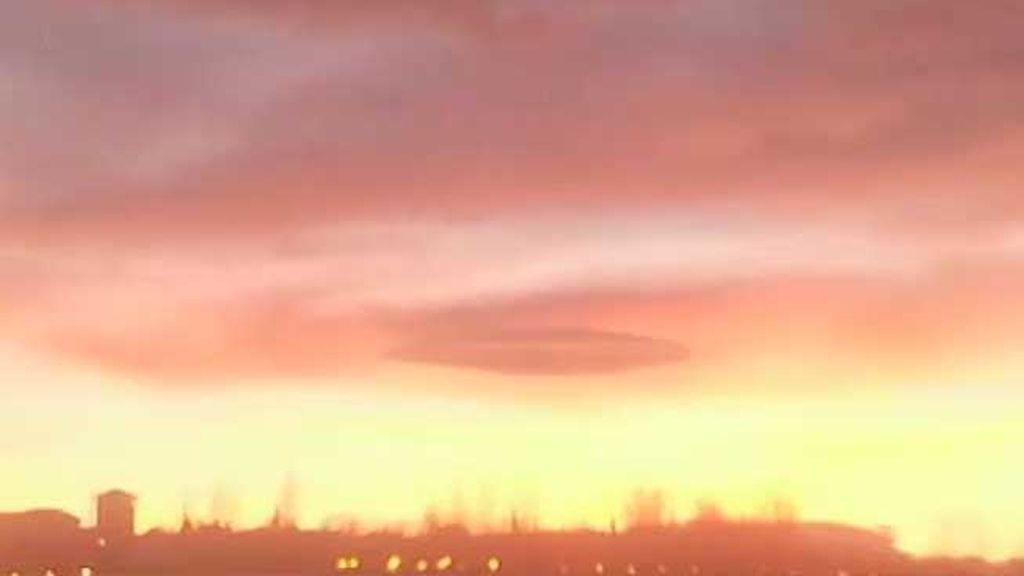 Fotografías del cielo de Madrid enviadas por los telespectadores