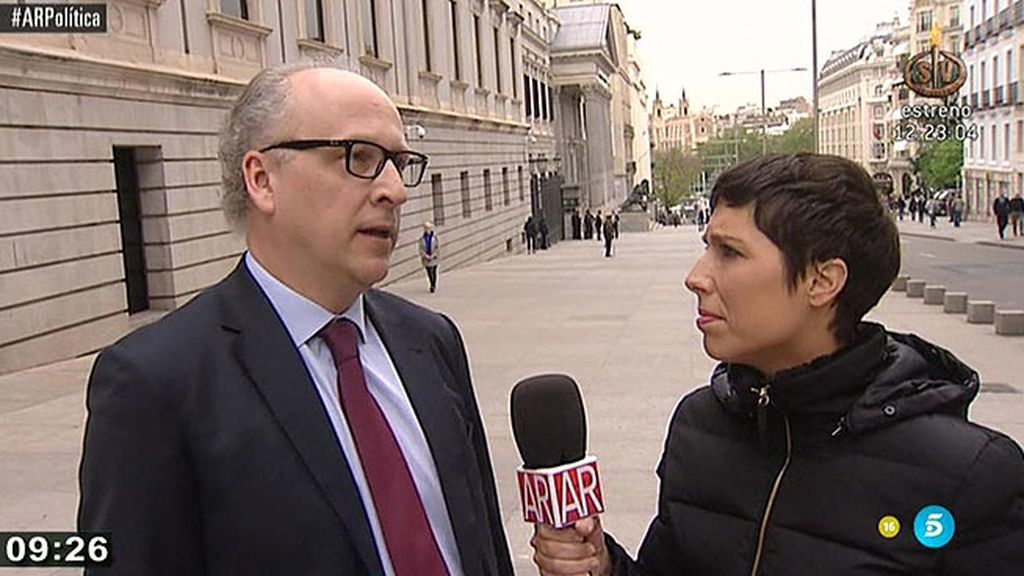 Gabriel Elorriaga: "Que una persona que ha trabajado fuera de España tenga bienes fuera no me causa sorpresa"