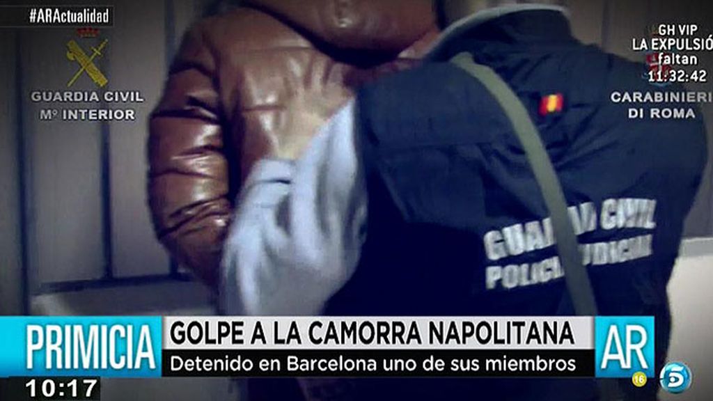 Golpe a la camorra napolitana: detiene a uno de sus cabecillas en Barcelona
