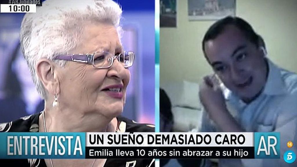 Emilia viaja a Chile para reencontrarse con su familia tras diez años sin verse