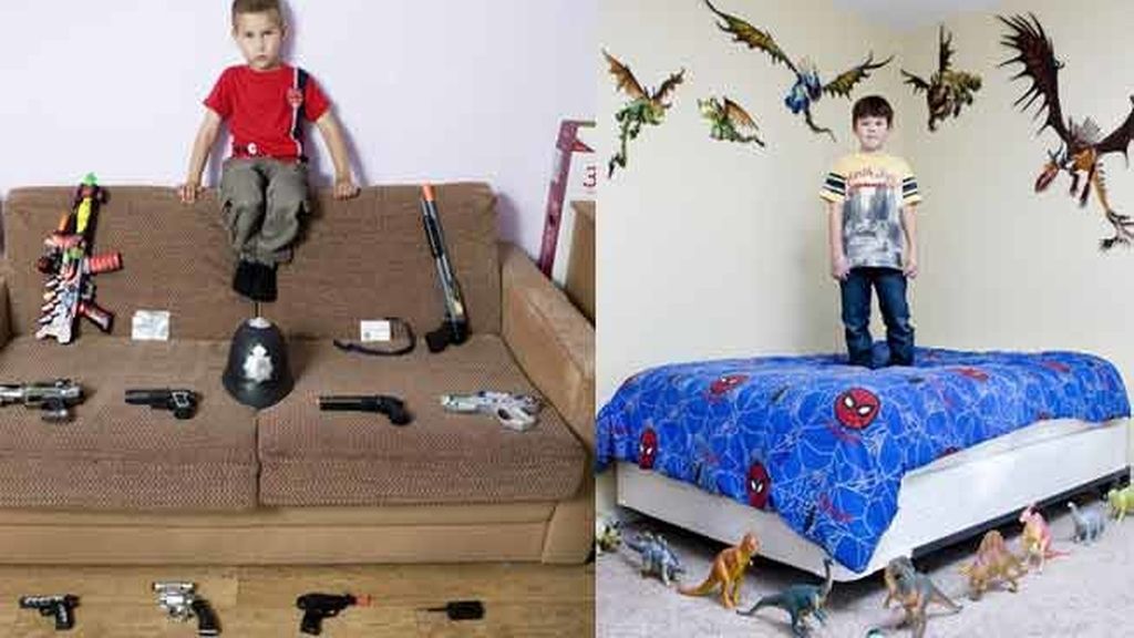 Los peques y sus juguetes definen el mundo