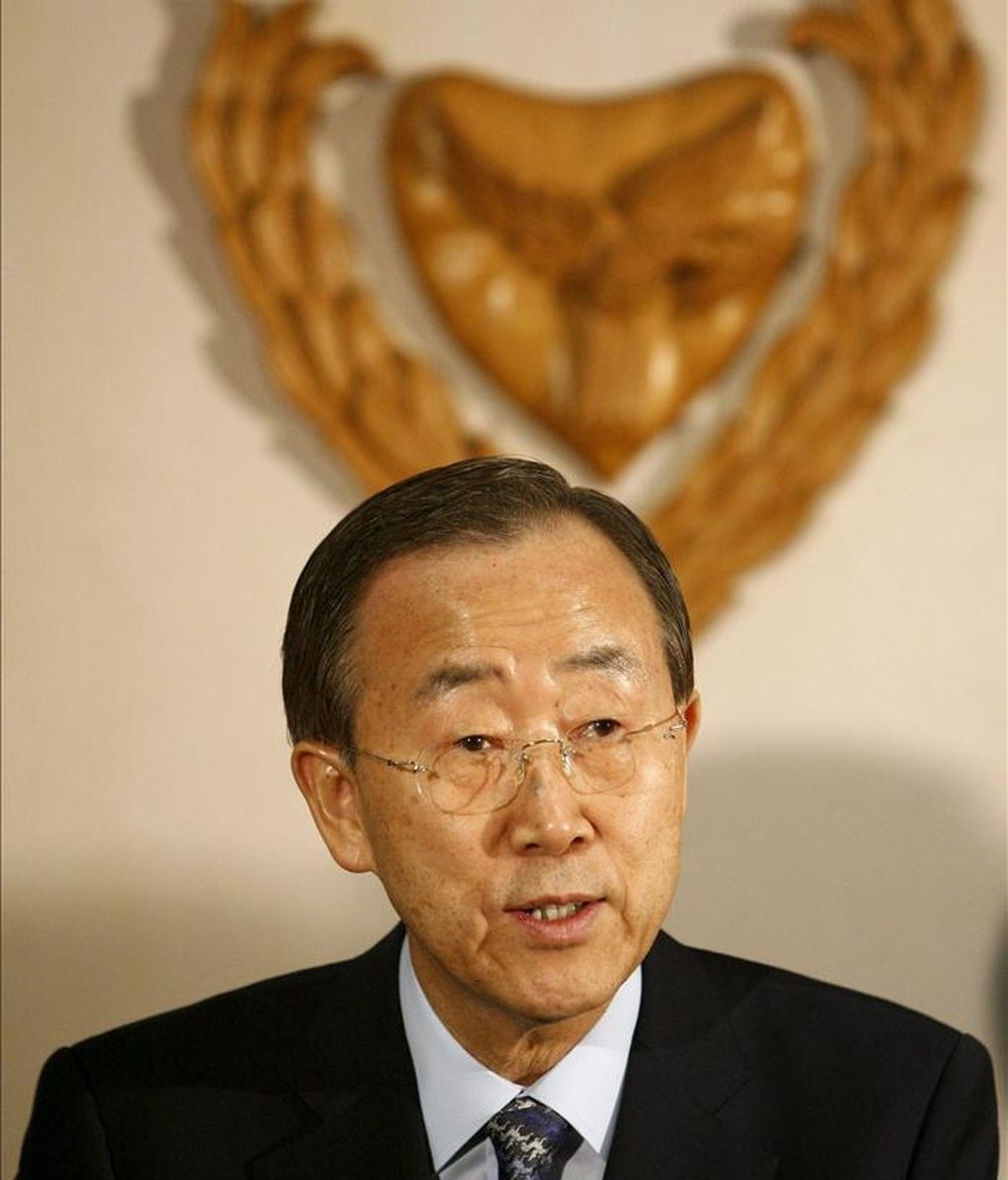 En la imagen, el secretario general de la ONU, Ban Ki-moon. EFE/Archivo