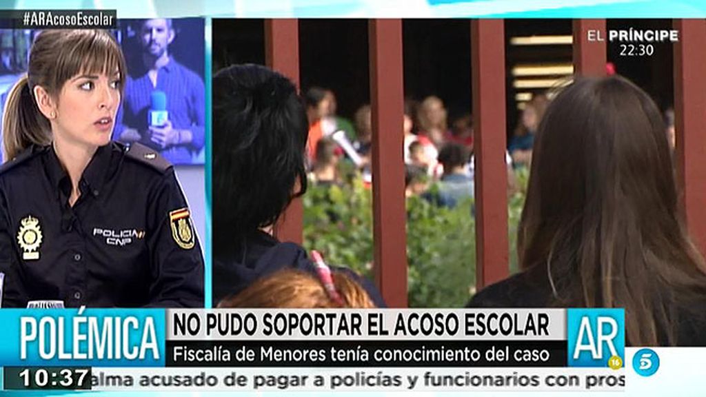 María Fernández, portavoz de la policía: "El problema es que cuando un menor es acosado tarda en contarlo"