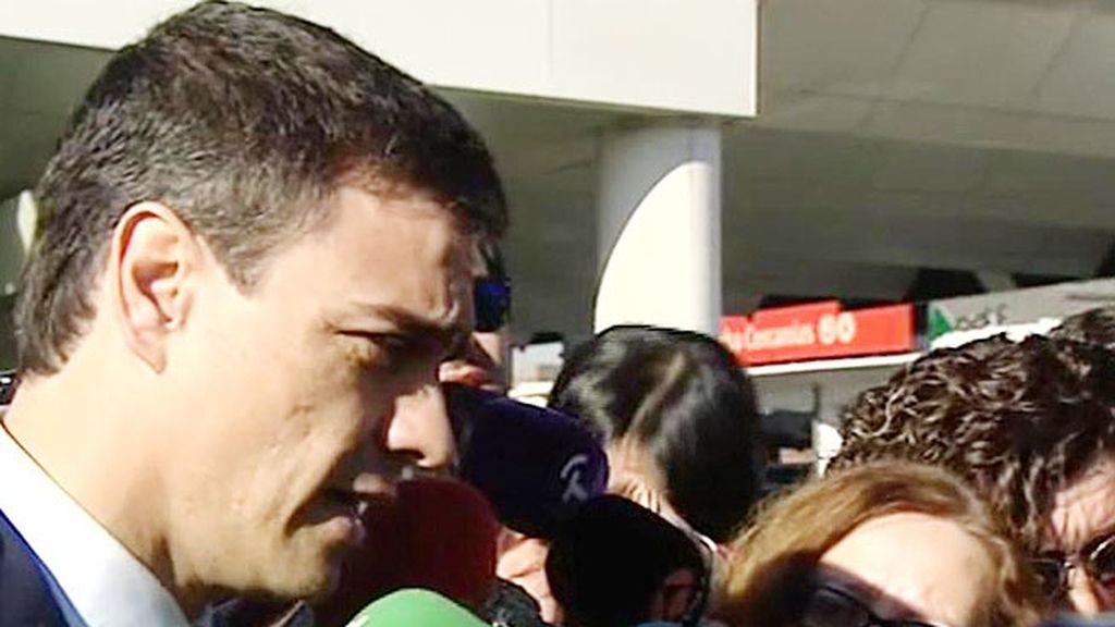 Pedro Sánchez: "Tenemos que permanecer unidos frente al terrorismo"