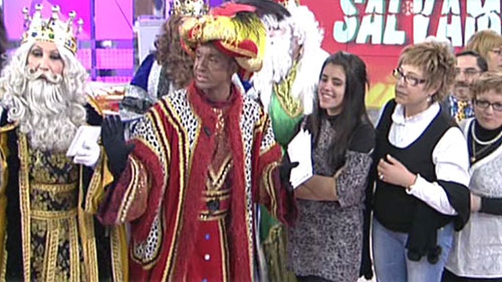 Los Reyes Magos llegan a Sálvame
