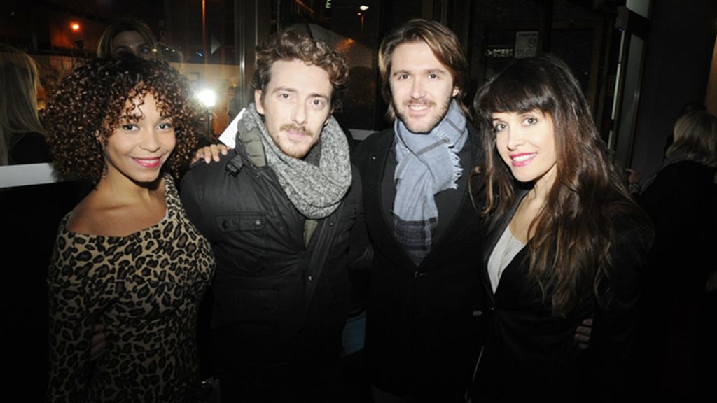 Montse Pla, Victor Clavijo, Manuel Velasco y Marian Zapico