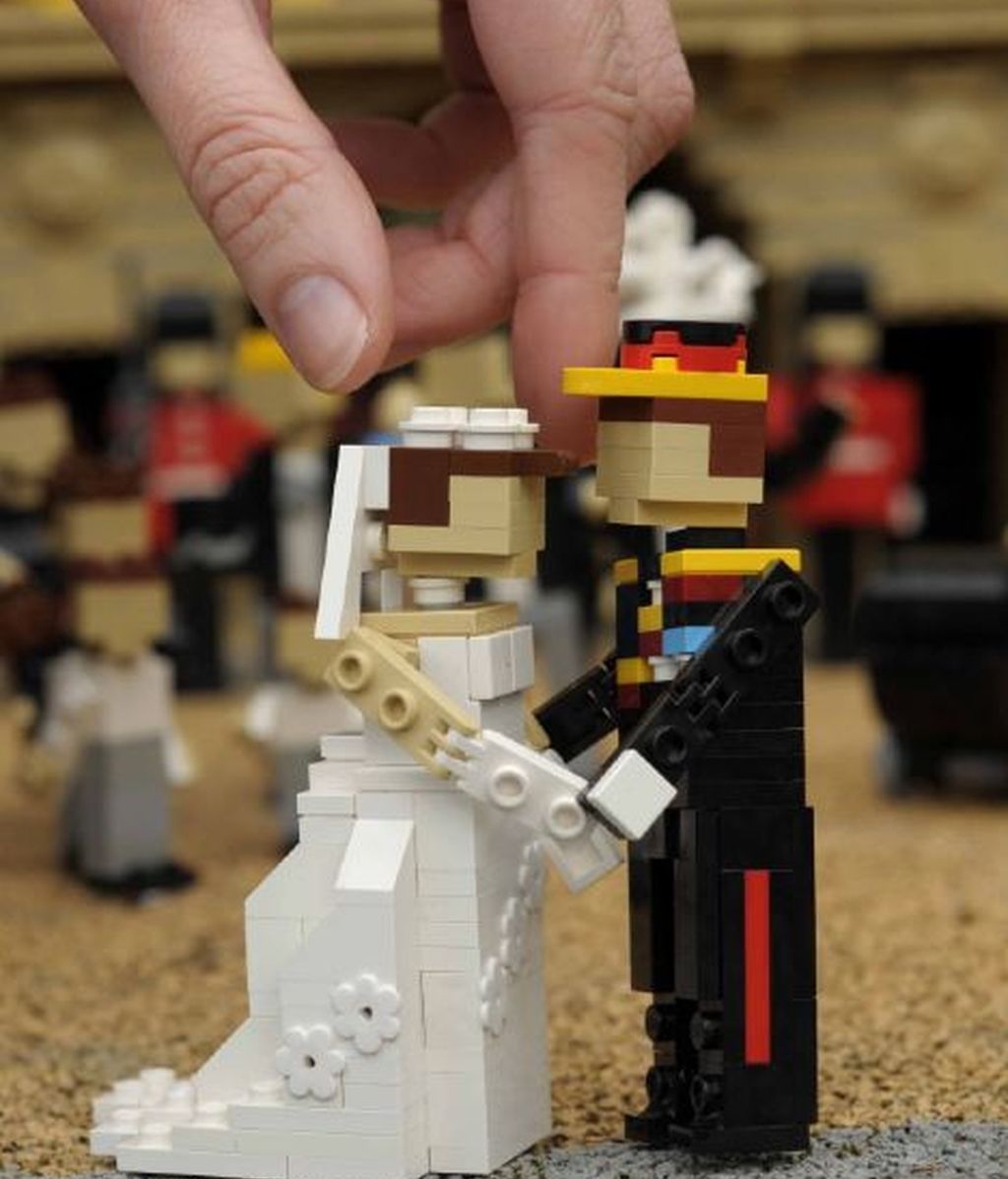 Las primeras imágenes de la boda de Guillermo y Kate... en formato LEGO