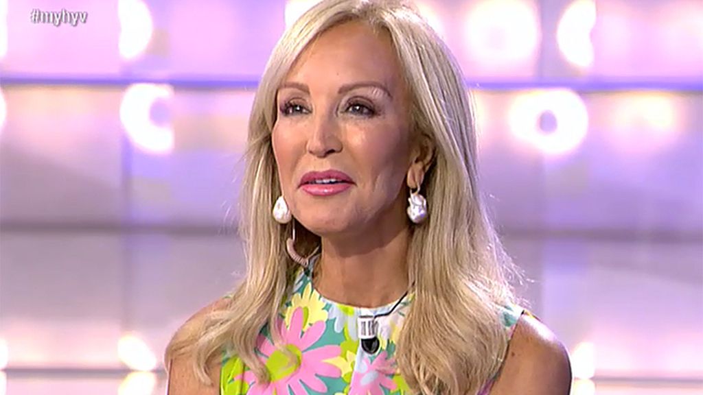 Carmen Lomana: "Estoy muy contenta porque a mí me gusta mucho la gente joven"
