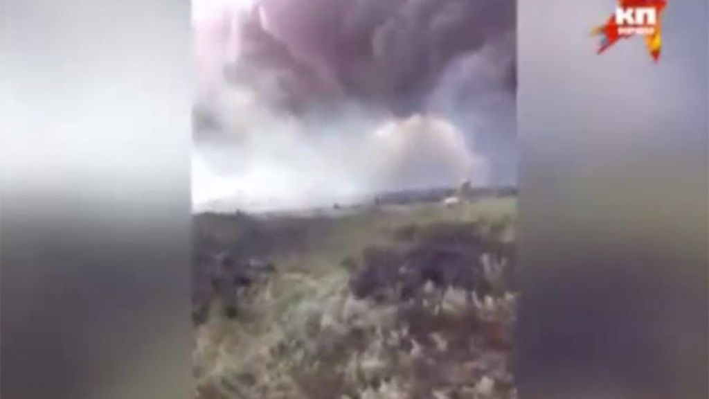 Vídeo inédito del siniestro del avión de Malaysia Airlines en Ucrania