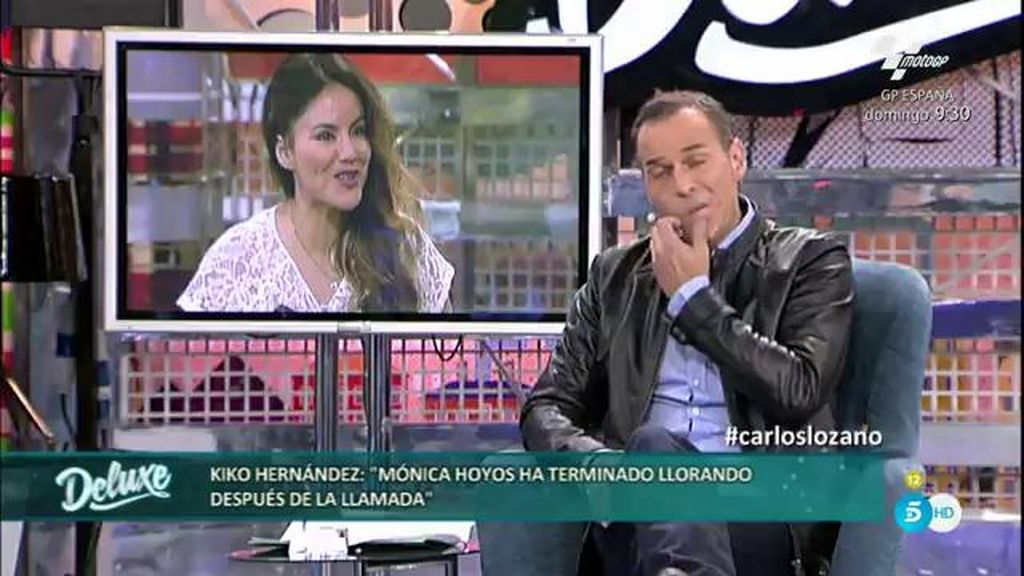 Mónica Hoyos cuelga la llamada del 'Deluxe' llorando: “Ha terminado destrozada”