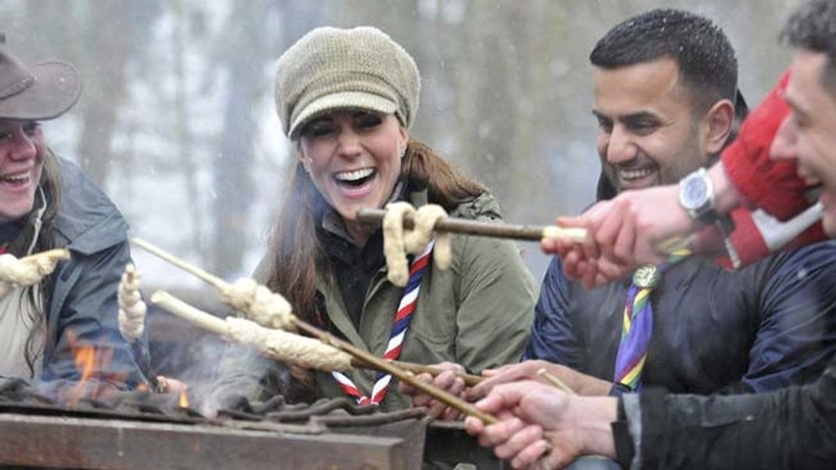 La Duquesa de Cambridge se convierte en scout