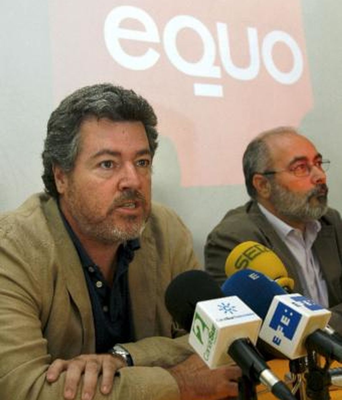 Juan López de Uralde, líder del partido ecologista Equo que aspira a presentarse en las próximas elecciones generales del 20 de noviembre.