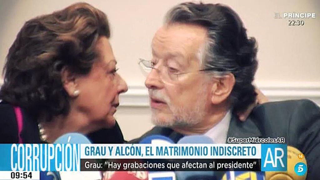 Rita Barberá y el matrimonio Grau Alcón, un trío muy mal avenido
