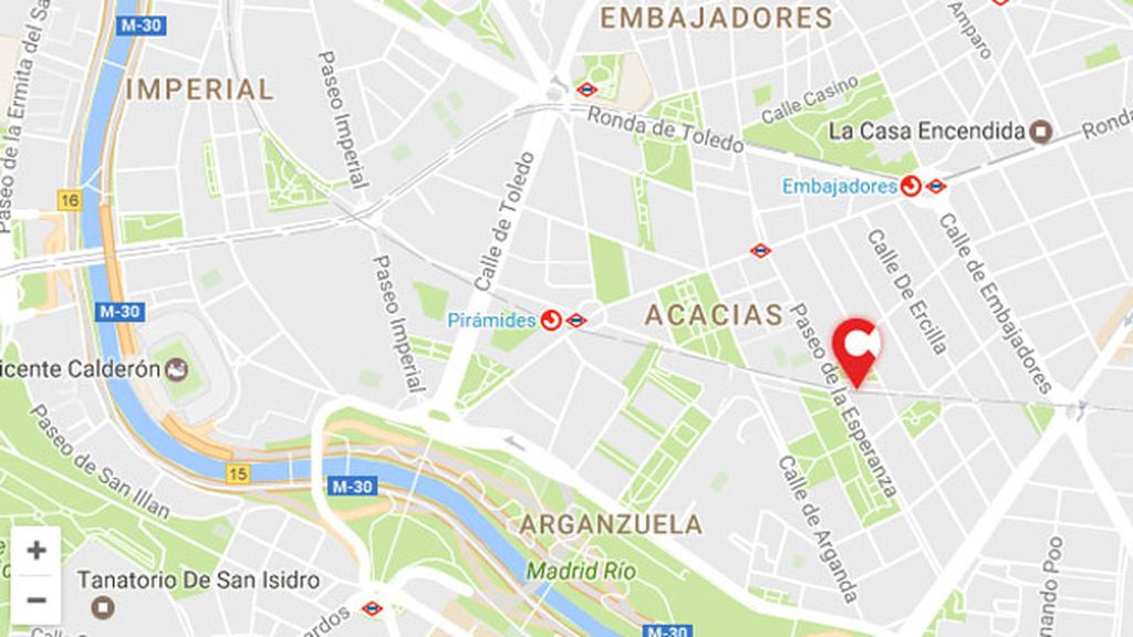 mapa acacias