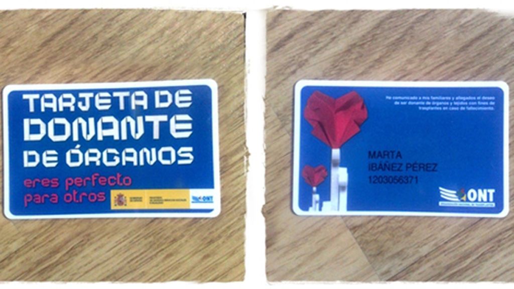 La tarjeta de Marta Ibáñez