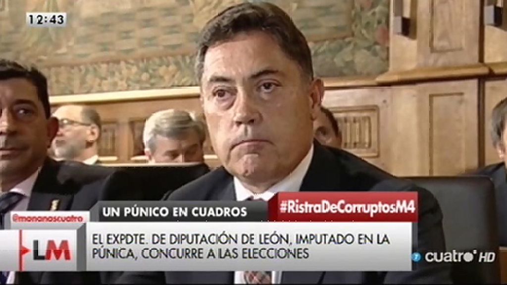 El expresidente de la Diputación de León, imputado en la ‘Púnica’, se presentará a las elecciones con otra agrupación