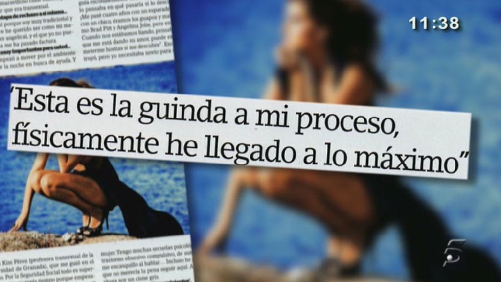 Carol, desnuda en Interviú