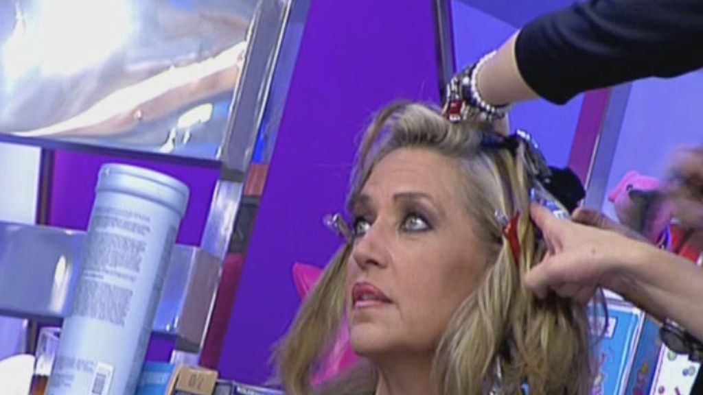 'Sálvame' se convierte en una peluquería