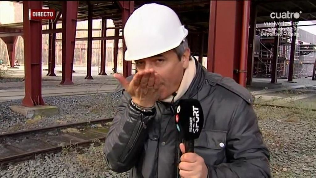 ¡Manolo Lama se come el carbón de Gelsenkirchen! ¿Sabe como el de Asturias?