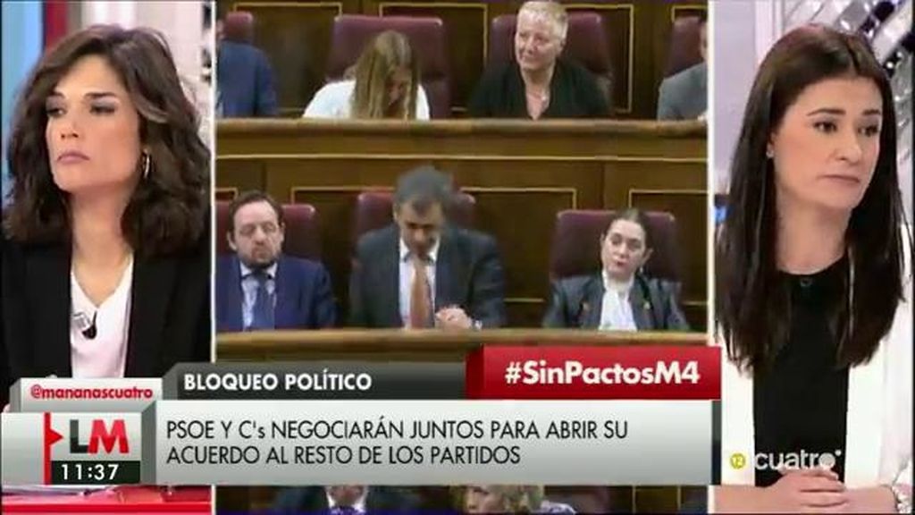 Clara Serra (Podemos): “Que el PSOE diga que tiene que ir de la mano con Ciudadanos nos parece ridículo”