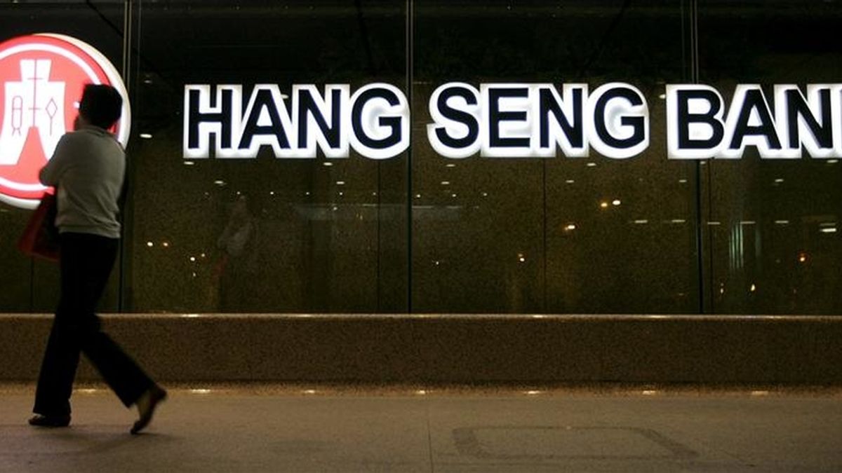 Una vista general de la sede del banco 'Hang Seng Bank', la unidad local del gigante bancario HSBC, en Hong Kong, China. EFE/Archivo