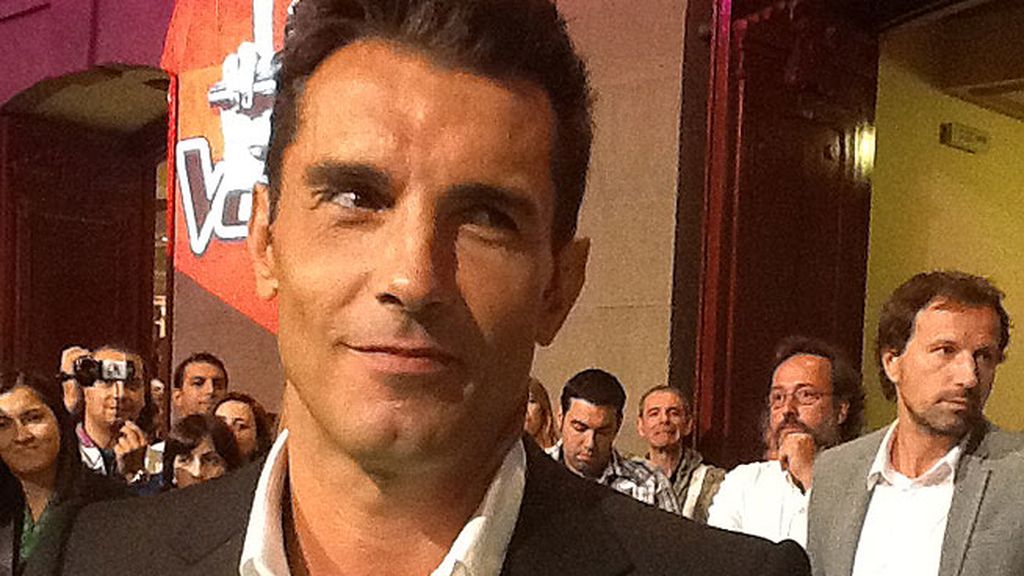 La alfombra 'verde', los coaches, el presentador, los fans...