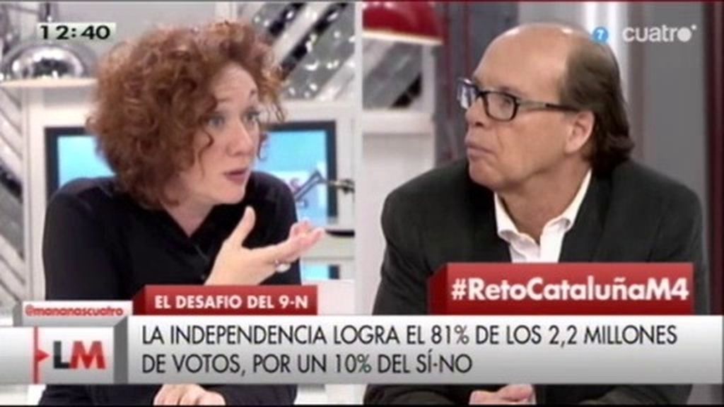 Jaime González: "En Cataluña hay gente abandonada por el estado y tienen miedo"