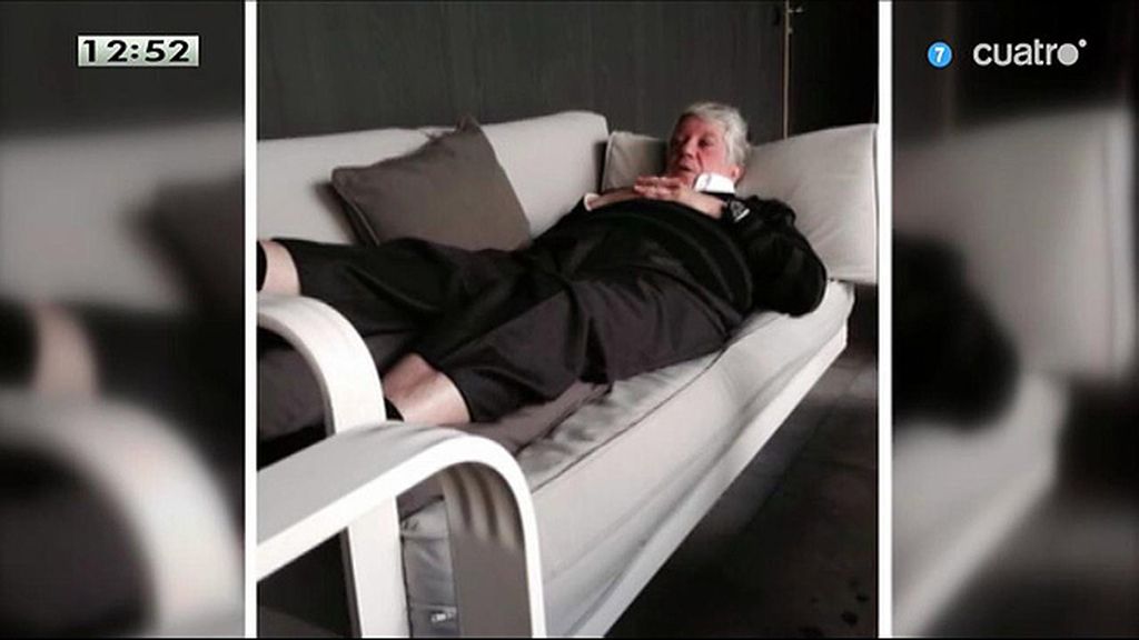 La foto de Arturo Fernández en el chalet de Francisco Nicolás