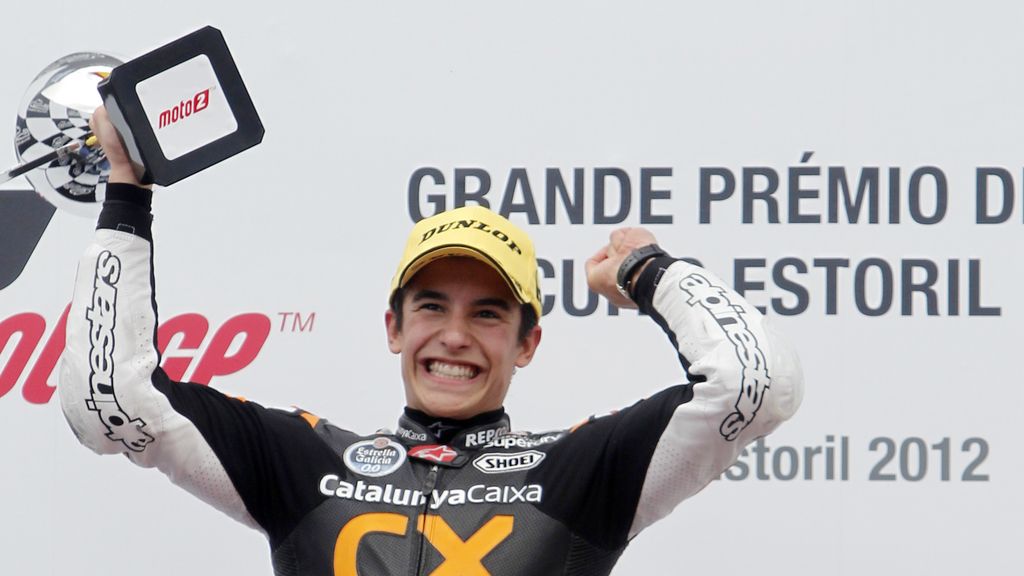 Márquez levanta el trofeo del GP de Portugal