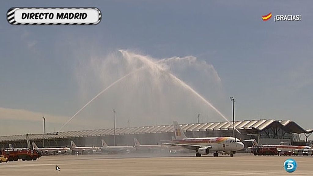 Los jugadores ya están en España