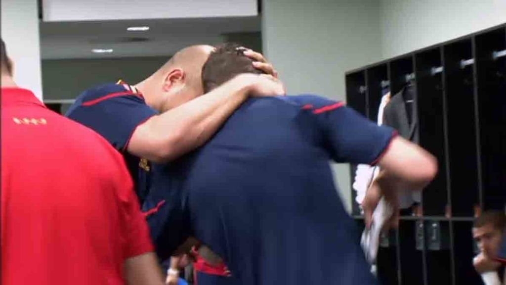 Los momentos más  íntimos de la selección