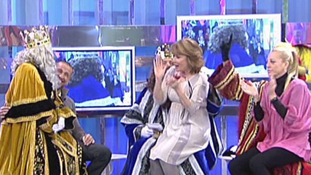 Los Reyes Magos llegan a Sálvame