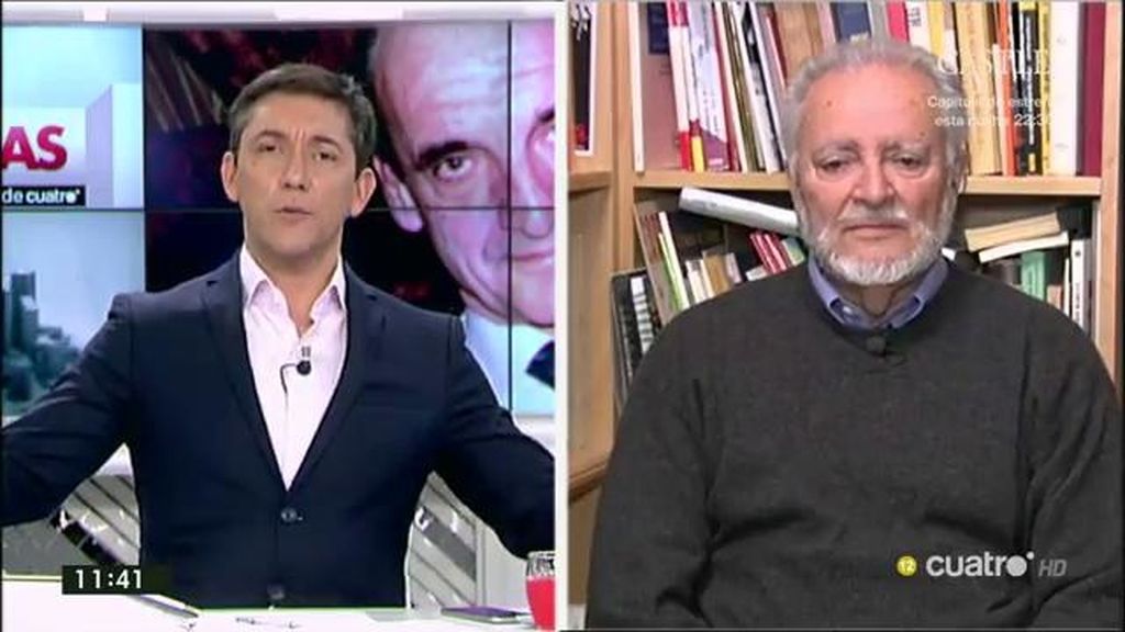 Julio Anguita, sobre Mario Conde: “Me gustaría ver calles llenas de gente protestando por tanto ladrón”