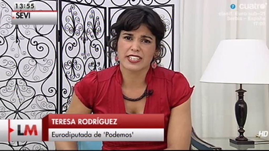 Teresa Rodríguez: "El Gobierno debe esclarecer responsabilidades para mejorar"