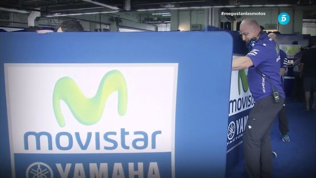 El muro vuelve al garaje de Yamaha: Lorenzo pone una separación de Rossi