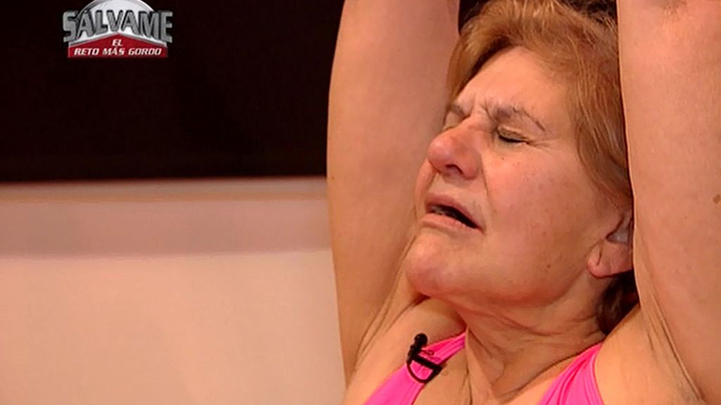 La entrenadora ha felicitado a Carmen por su espíritu de superación