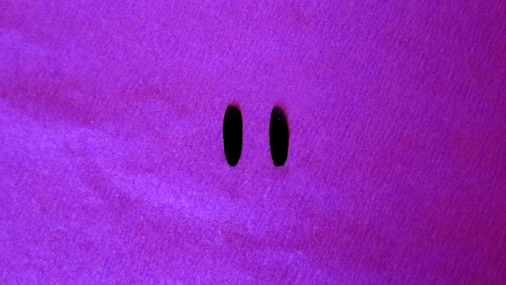 6. Los agujeros de la nariz