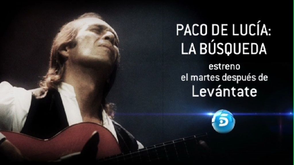 'Paco de Lucía: la búsqueda', este martes en Telecinco a partir de las 01:15 horas