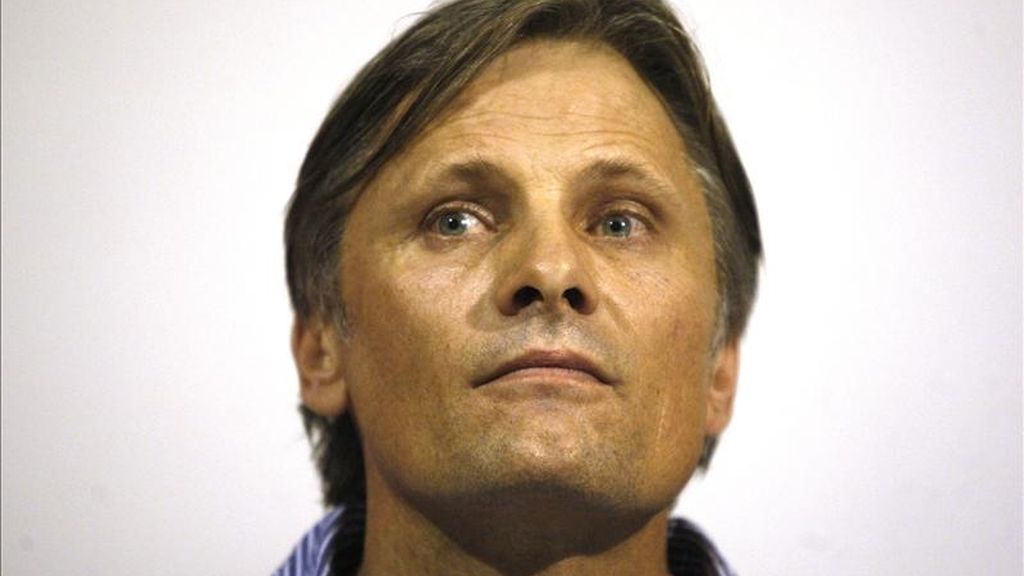 En la imagen, el famoso actor estadounidense con nacionalidad argentina, Viggo Mortensen, que recibirá un premio de honor en la Muestra de Cine de Lleida. EFE/Archivo
