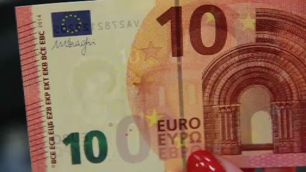 El nuevo billete de 10 euros sale a la calle