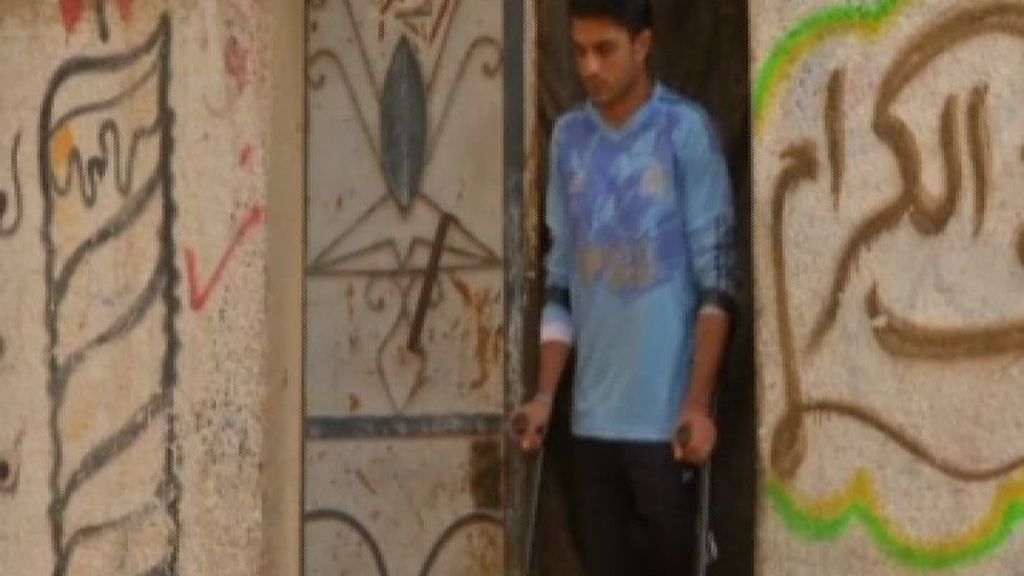 Una joven promesa del fútbol palestino, ejemplo de superación