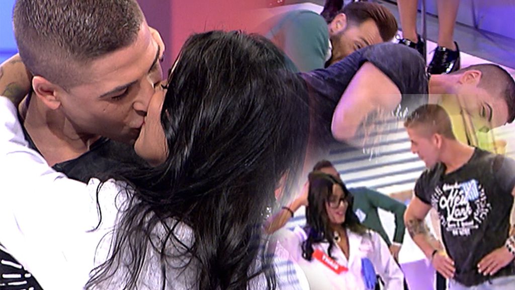 Abrazos, besos, croquetas y movimientos sexys de cadera, Thais consigue sacarle una sonrisa a Labrador Abrazos, besos, croquetas y movimientos sexys de cadera, Thais consigue sacarle una sonrisa a Labrador