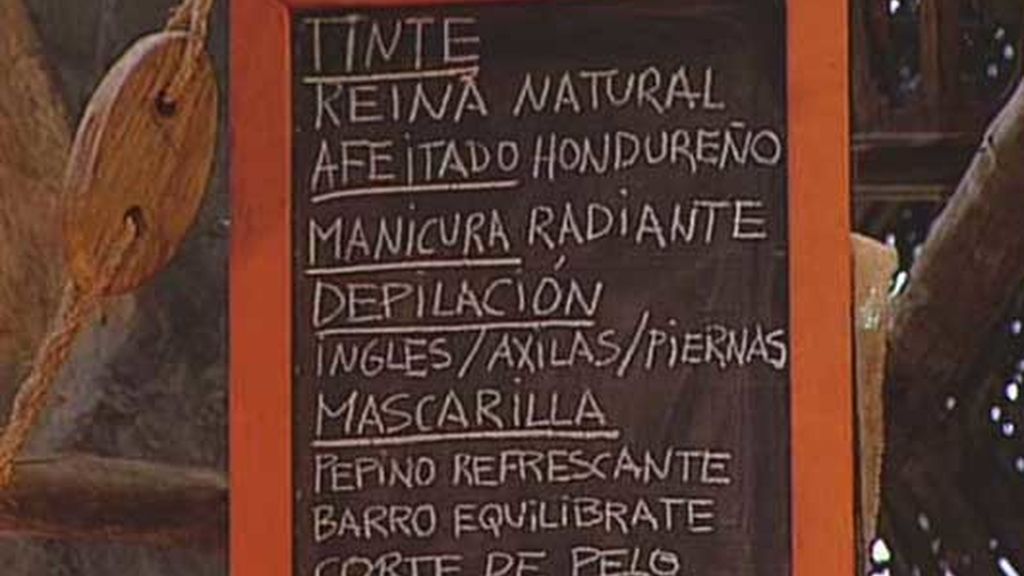 Sesión de belleza en la isla